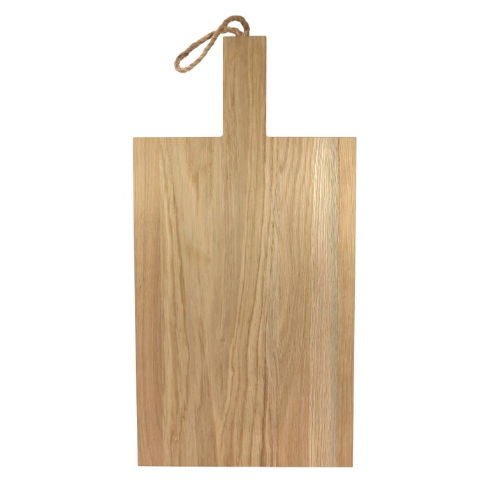 Wood - Skjærefjøl Modern House L41 (53) B26 H2 cm, Eik, Natur