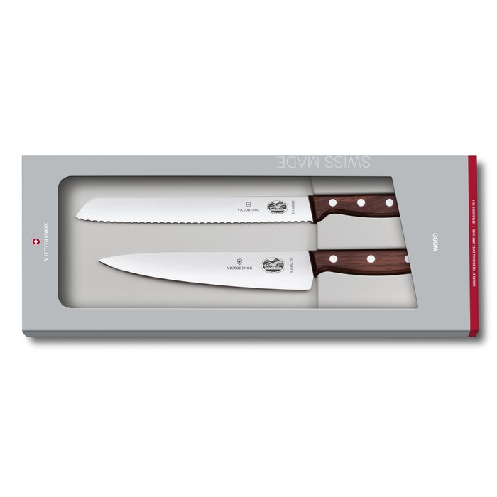 Victorinox - Knivsett L41,8. B16,5 H2,7 cm, ., Brun