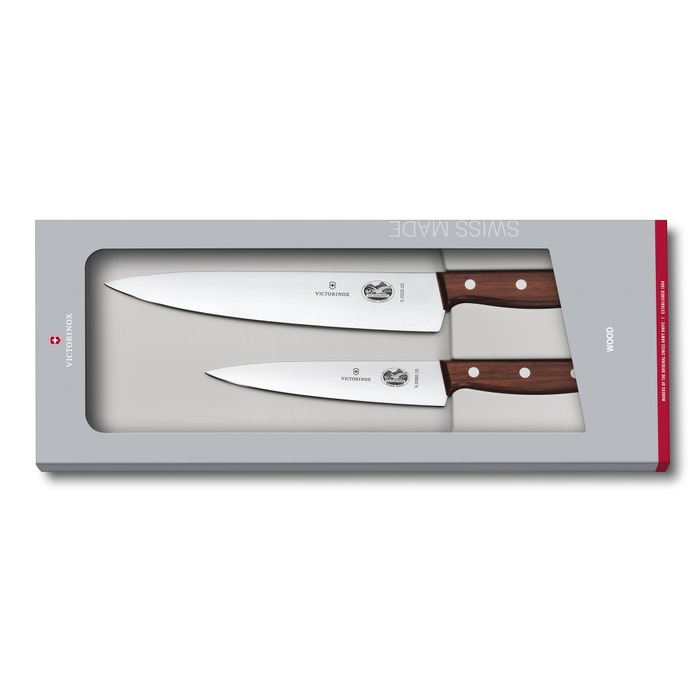 Victorinox - Knivsett 2 deler L41,5 B16,3 H2,5 cm, ., Brun