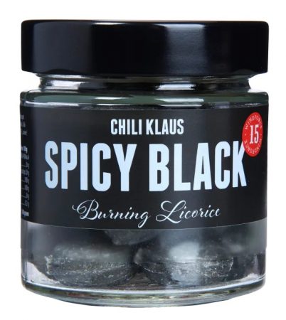 Chili Klaus drops spicy black 100 g