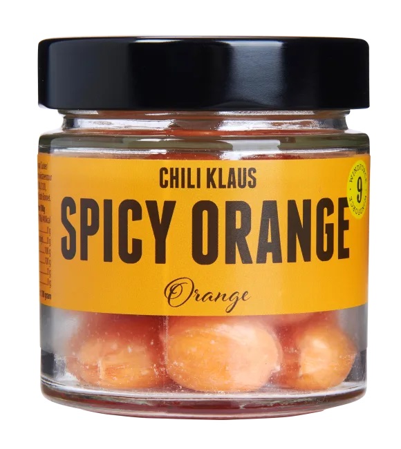 Chili Klaus drops spicy orange 100 g