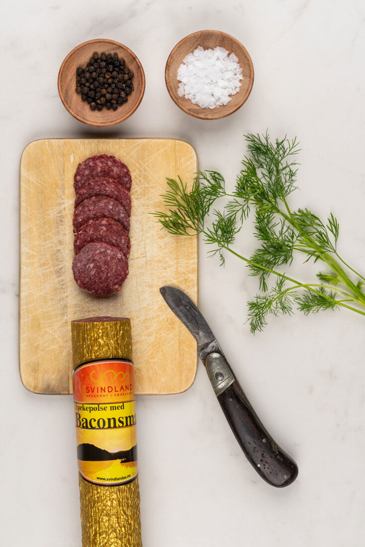 Baconpølse 280 gram Svindland