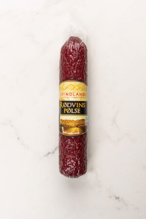 Rødvinspølse 280 gram Svindland